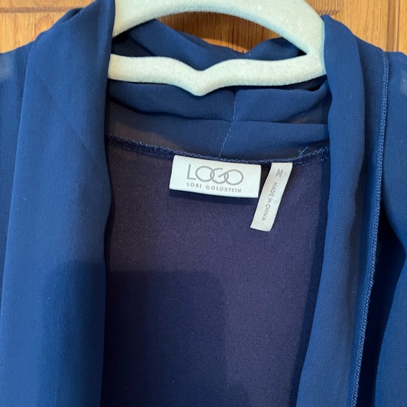 LOGO by Lori Goldstein Sleeveless Topper Size Medium - Picture 2 of 10